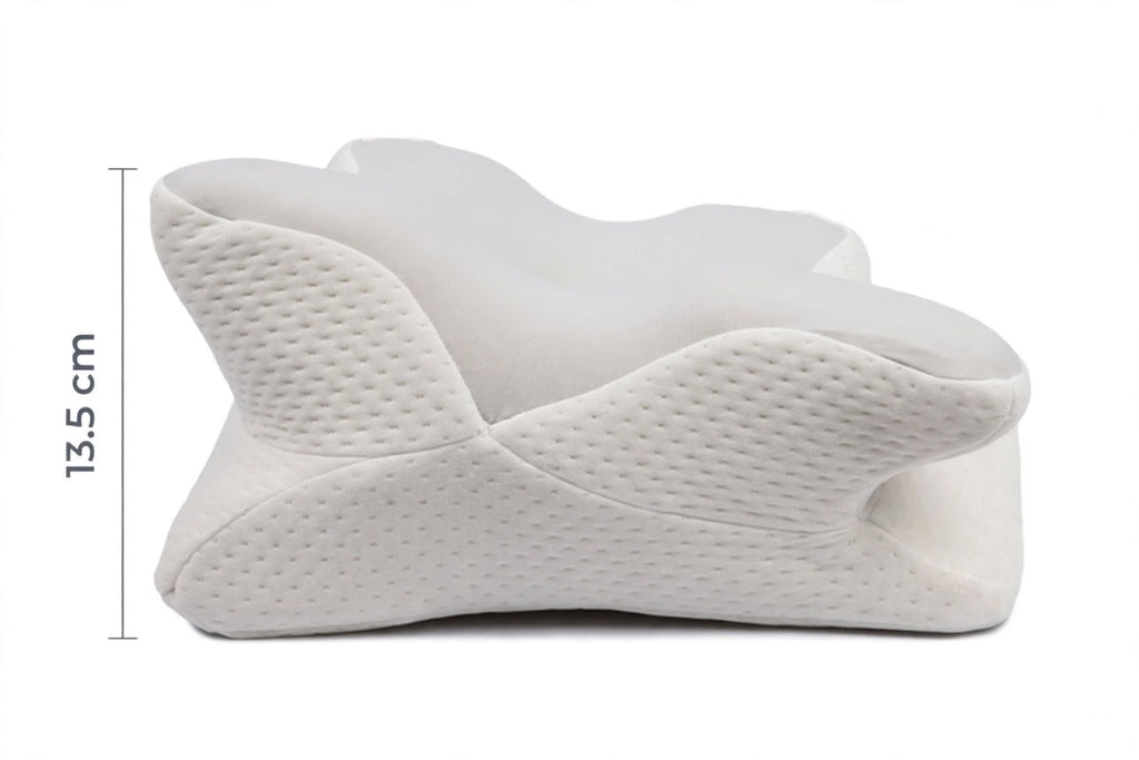 Almohada cervical viscoelástica de contorno mariposa