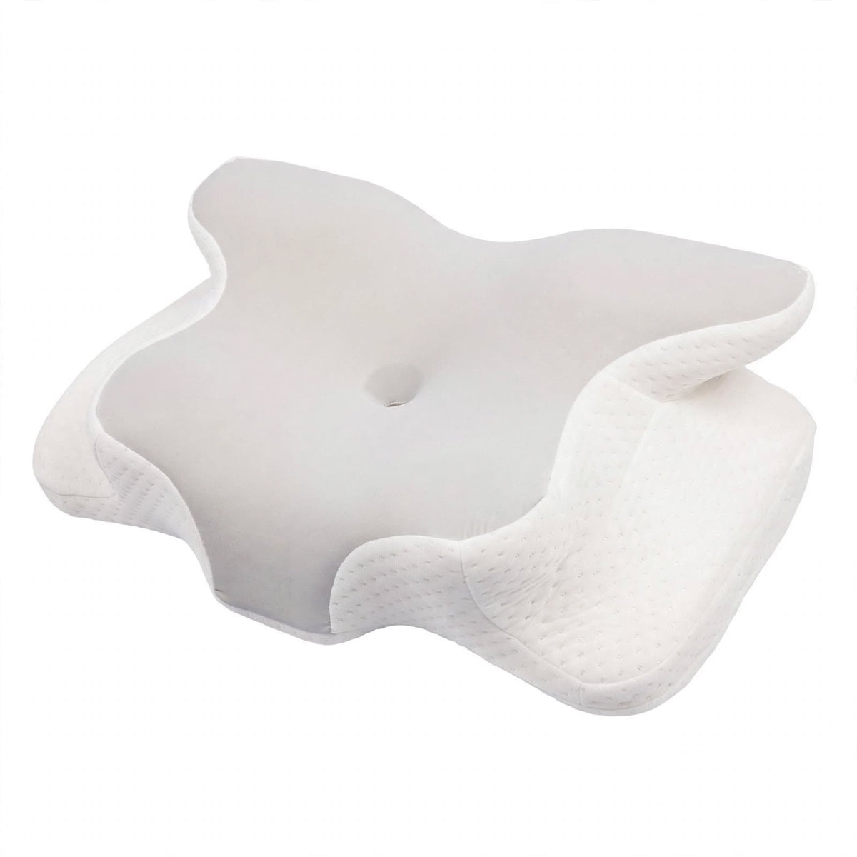 Almohada cervical viscoelástica de contorno mariposa