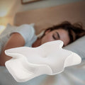 Almohada cervical viscoelástica de contorno mariposa