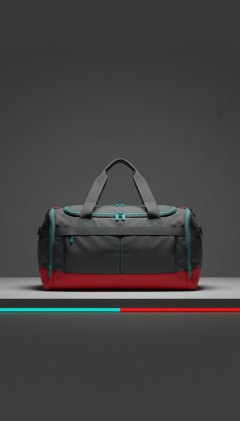 Bolso deportivo con compartimento ventilado
