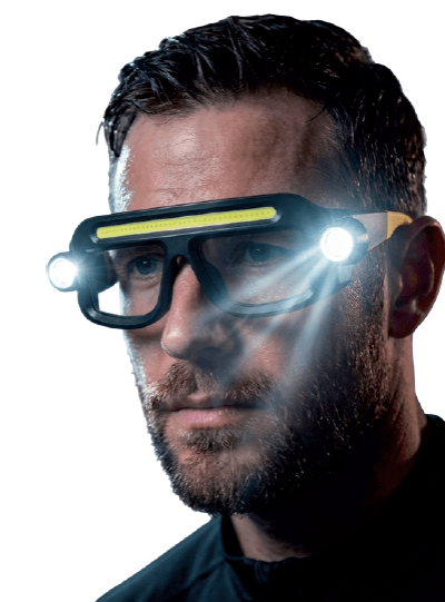 Gafas con Linterna LED Manos Libres