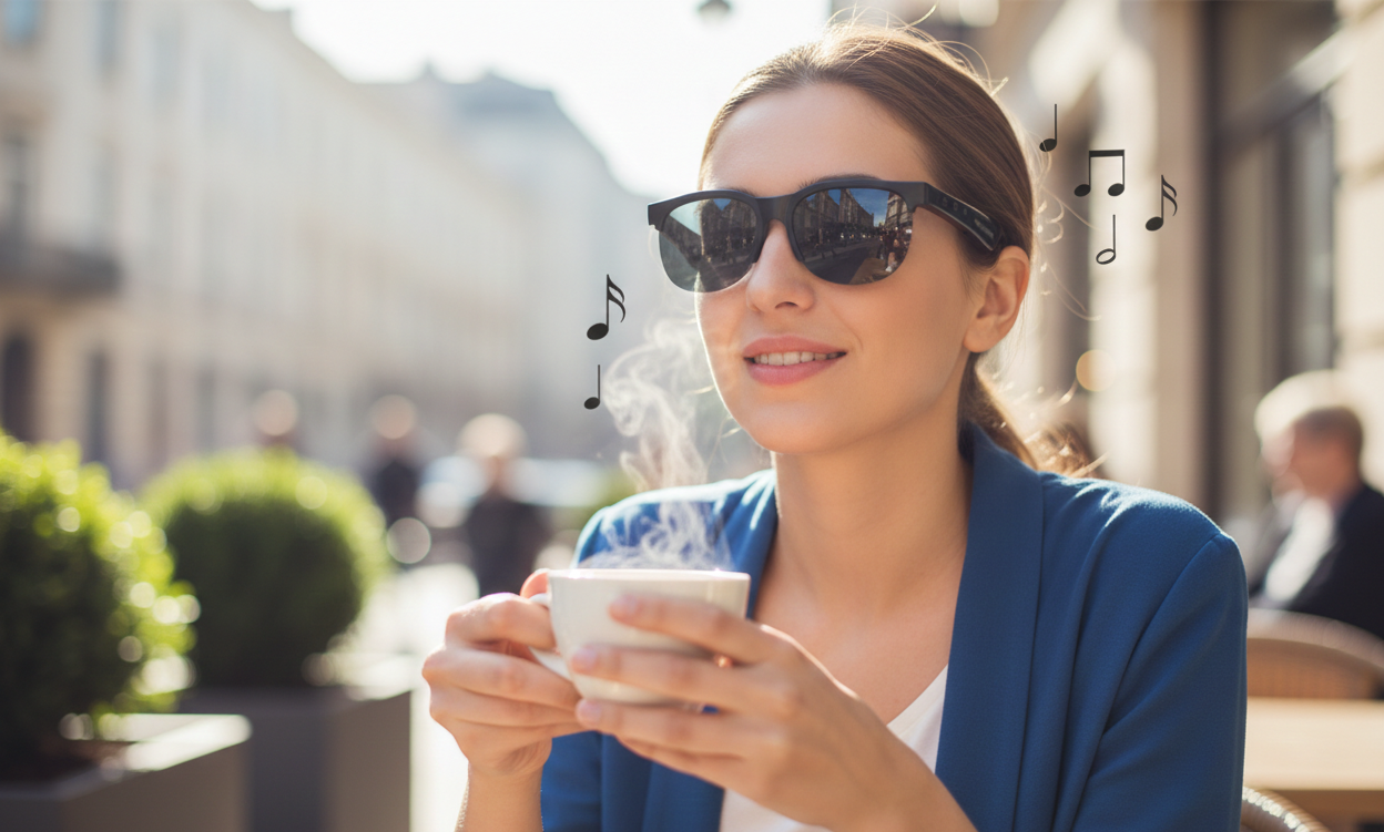 Gafas de Sol con Altavoz Integrado