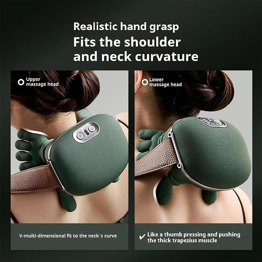 Masajeador Cervical y Espalda 4D Mano Biónica