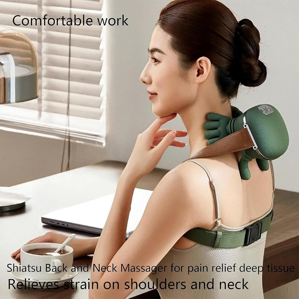 Masajeador Cervical y Espalda 4D Mano Biónica